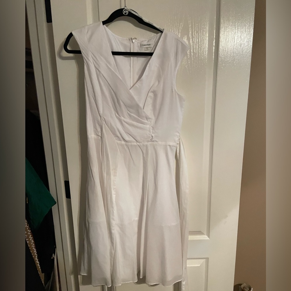 Calvin Klein White Sundress